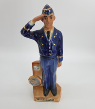Vintage American Legion Officer - 1972 Ezra Brooks Whiskey Decanter Empty picture