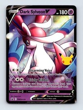 Dark Sylveon V #SWSH134 SWSH Black Star Promos Pokemon Card NM picture