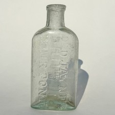 Open Pontil DR JAYNE’S HAIR TONIC / PHILAD. Early American quack medicine bottle picture