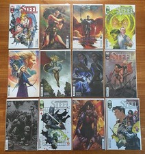 Dark Knights of Steel 1-12 Comic Book Series With Variant Cover 2021 DC Full Run picture