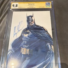 DC Comics Batman #125 CGC SS 9.8 Alex Ross Variant Cover B Signed picture