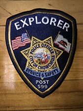 City Of Chowchilla California Police Department Explorer  Patch picture