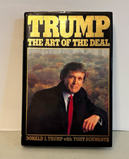 Donald J. Trump Signed 1987 The Art of the Deal First Edition Book  Presidential picture