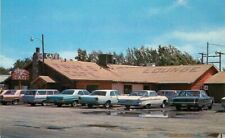 Autos Big Timber Montana 1960s Roberts Frye's Café & Lounge Postcard 20-14147 picture