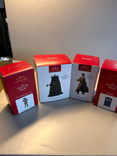 Hallmark Keepsake Doctor Who Ornament Lot of 4 picture