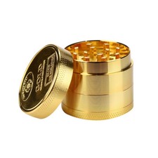 Four Piece Metal Gold Replica Herb &Tobacco Grinder picture