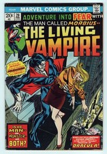 Adventure into Fear #20 VG+ 4.5 Key Issue Morbius Marvel Horror picture