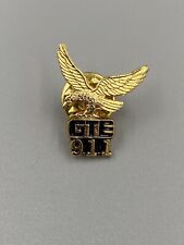 Vintage GTE 911 Gold Color Eagle Lapel Hat Pin picture