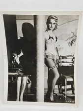 Vintage Original 1950's Cheesecake Exotic Lingerie B&W Photo Photograph 8x10 picture