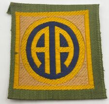 RARE ORIGINAL WW1 US ARMY 82nd DIVISION LIBERTY LOAN  PATCH 100 YEARS OLD EXC- picture