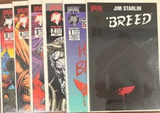 Jim Starlin's 'Breed Comic Book Lot – Issues #1–5 + 'Breed II #1 (Set of 6) picture