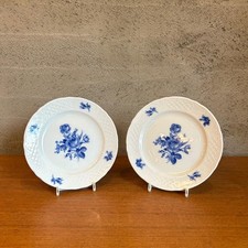 Halloween Arzberg Schumann Porcelain Plate Set Cobalt Blue Rose 7.9 Inch picture