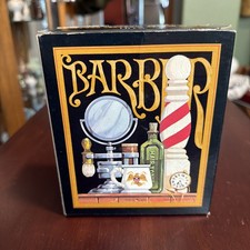 Vintage Avon Barber Shop Duet Mustache Comb & Wild Country Soap Set 5 Oz NOS picture