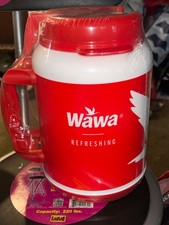 Wawa 64 oz Jumbo Travel Mug Hot Cold Insulated Jug Whirley USA (No Straw) picture