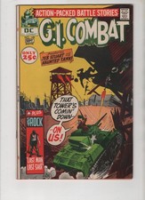 G.I. Combat #140, Joe Kubert Cover, Russ Heath Art, OW Pages, FN+ 6.5, 1970 picture