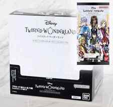 Wafer Disney Twisted Wonderland Twin Card vol.4 Box 20 Pieces Packs Set BANDAI picture