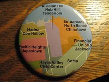 San Francisco California USA Neighborhood Advertisement Pocket Lipstick Mirror picture
