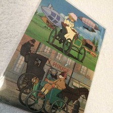 Vintage Detective Holmes Studio Ghibli Animage Postcard Genga Nausicaa Hayao Miy picture
