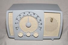 ZENITH  Model Y723 AM- FM radio Completely Restored - Grey color picture