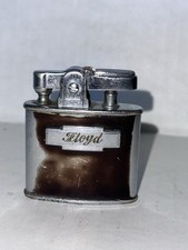 Vintage Ronson Standard Lighter Brown Tortoise Chrome Newark NJ USA  picture