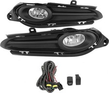 HECASA Fog Lights Assembly Compatible with 2016-2018 Honda HRV HR-V Replacement picture