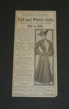 1904 Women's Fashions Original Magazine Ad picture