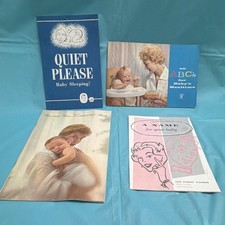 Vintage 1950s-1960s Baby Ephemera Lot (4 Pcs) – Carnation & Heinz 57 Advertising picture