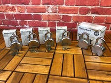 6 Master Lock High Security Padlocks Keyed Alike w/ BumpStop 6230NKA Key 11G047 picture
