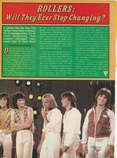 Bay City Rollers teen magazine pinup will they ever stop changing Teen Beat picture