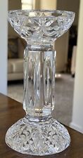 Vintage Stunning Waterford Pillar Candle Tall Candle Holder Balmoral 7.5” H picture