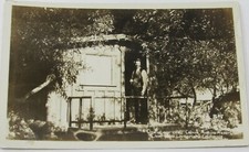 1928 RPPC Postcard of Cozy Cabin at Austin's Resort Lower Lake Clearlake Calif picture