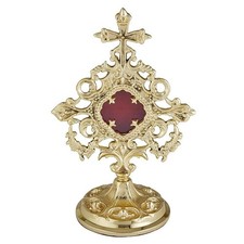 Beautifully Designed Sudbury Brass Chartres Reliquary Christian Collectible picture
