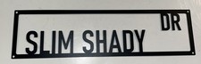 Slim Shady Drive 16x4 Cut Metal Street Sign / Eminem NEW picture