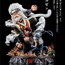 Longhu Studio Sarutobi Hiruzen Painted Model Limited Statue New Figure In Stock picture