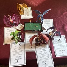 Hamilton Hot Shots Dragon Biliards Lot 7 Table COAs Near Complete picture