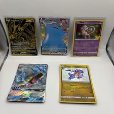 Pokémon card Lot (10)  Eternatus V, Ditto VMAX, Gyarados GX, and Zamazenta V. picture
