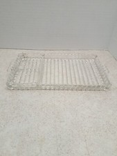 Vintage Compartment Tray Pressed Glass 11