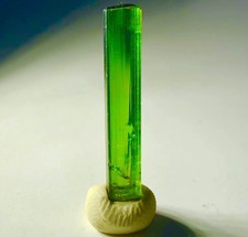 Transparent Natural Flawless Neon Tourmaline Crystal Raw Rough Gemstone Quality picture