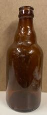 Stubby Amber Glass Beer Bottle Vintage RARE R29/30 picture