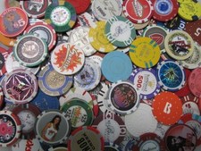 35 Totally Random Casino & Poker Chip Lot Las Vegas & other Locations + Fantasy picture