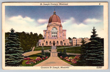 c1940s St Joseph Oratory Montreal North Carolina Postcard picture