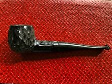 Vintage Lars of Denmark Hand Carved Rustic Apple Briar Pipe New Ebonite picture