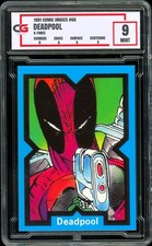 1991 Comic Images X-Force #60 ~ Deadpool Rookie ~ CG 9 MINT picture