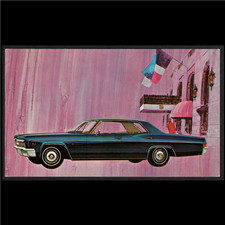 1966 Chevrolet Impala Sport Sedan: Original Dealer Promotional POSTCARD Unused picture