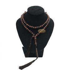 TIJANI Tasbih Tamarind Wood with 8mm-beads Handcrafted Islamic Misbaha picture