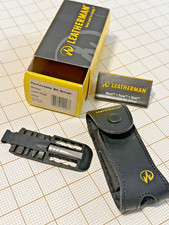 New Leatherman Removable Bit Driver IOB, New Leather Sheath picture
