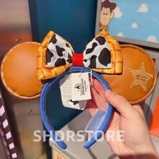 Disney authentic 2024 Toy story woody Minnie mouse ear headband disneyland picture
