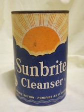 Vintage 1950s Sunbrite Cleanser Swift & Co Chicago, IL 1 Lb SEALED NOS  picture