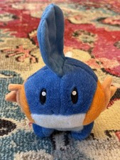 Mudkip Pokémon 2004 Original Plush Stuffed Toy Collectible Vintage picture