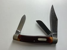 VTG. Schrade Old Timer 80T Senior Stockman 3-blade USA picture